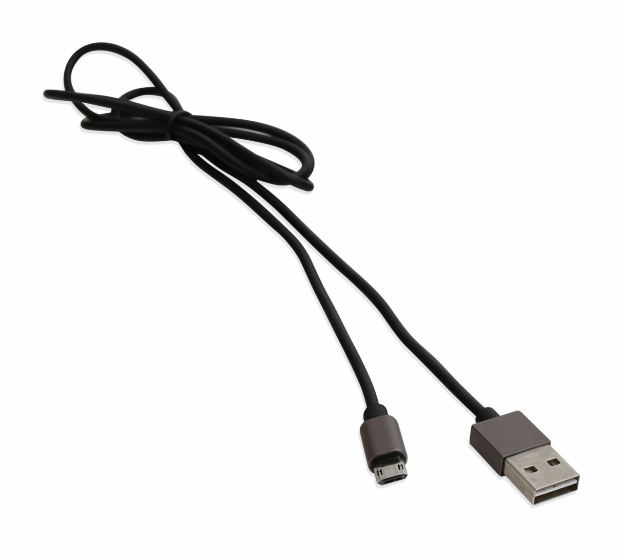 PLATINET-Cablu USB- microUSB reversible plugs, 1 m, Black [5]