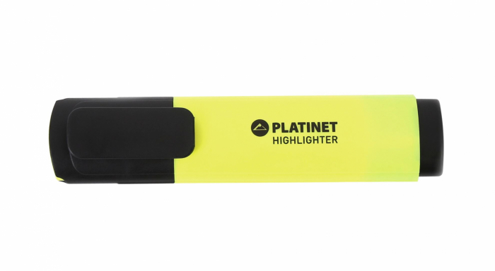 PLATINET HIGHLIGHTERS YELLOW 4 PCS [2]