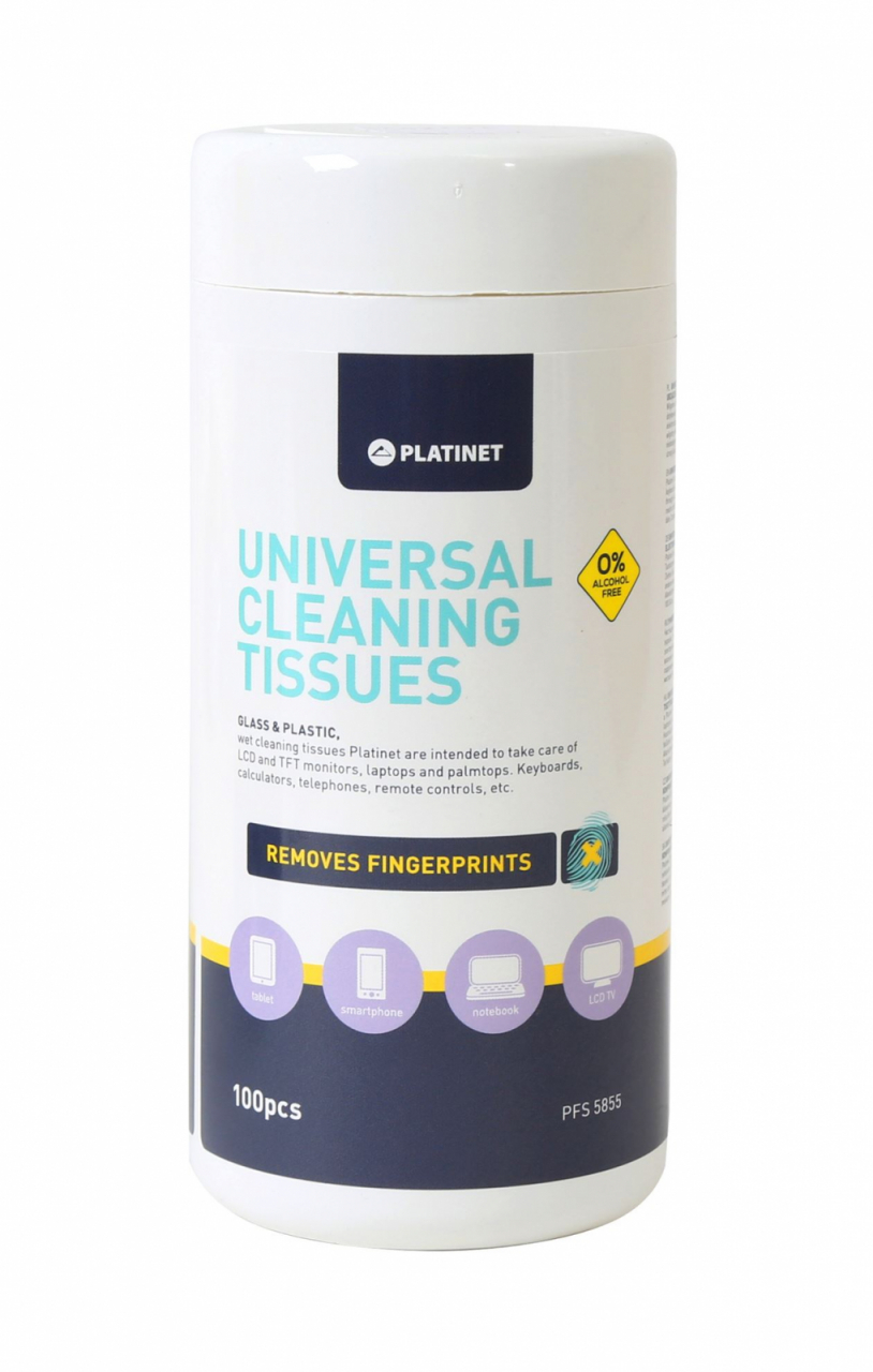 PLATINET P FS5855 Wet tissues for LCD 100pcs [3]
