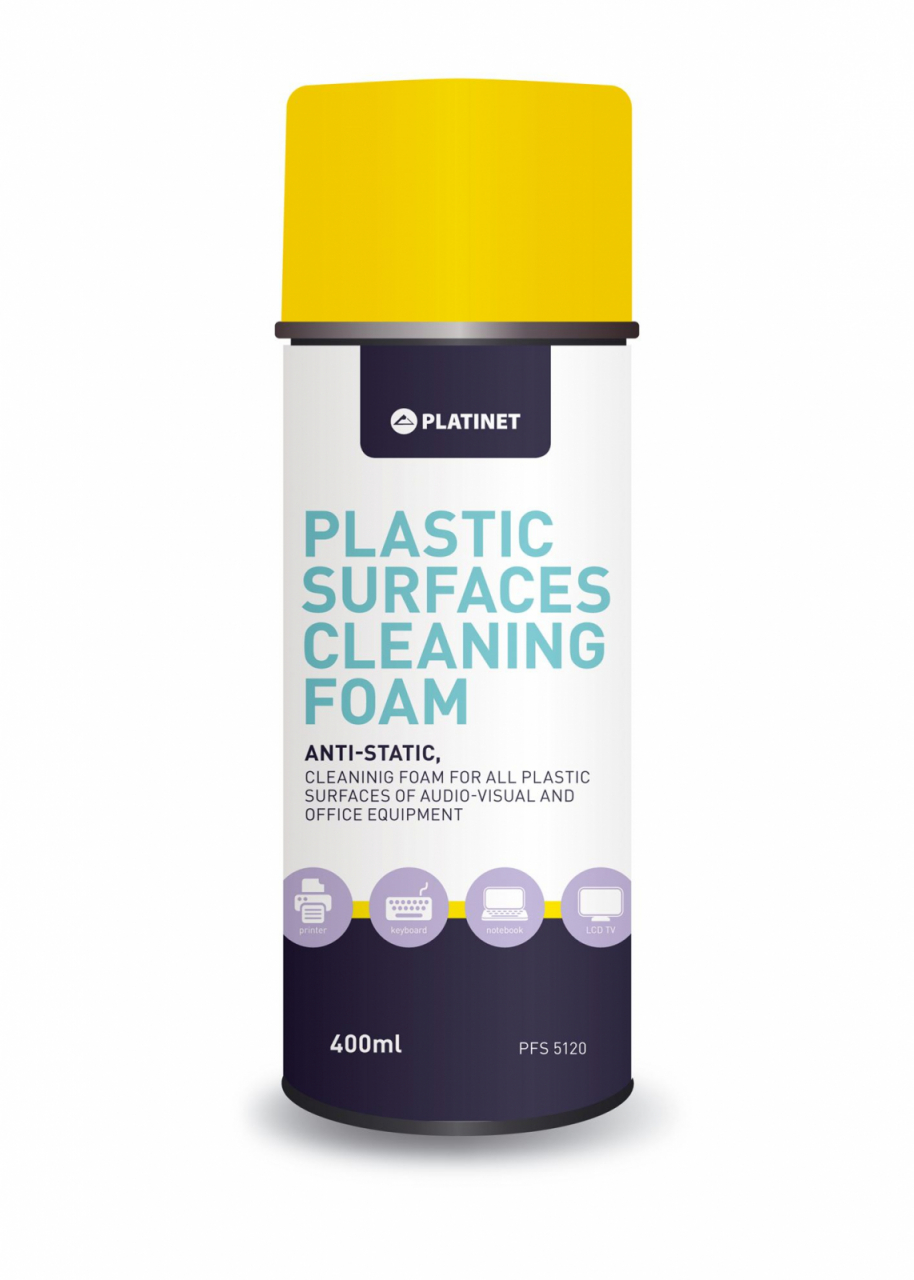 PLATINET PFS5120 PLASTIC CLEANING FOAM 400ML [6]
