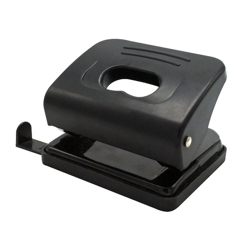 PLATINET PUNCH 2-Hole 16 SHEETS BLACK [43530] [2]