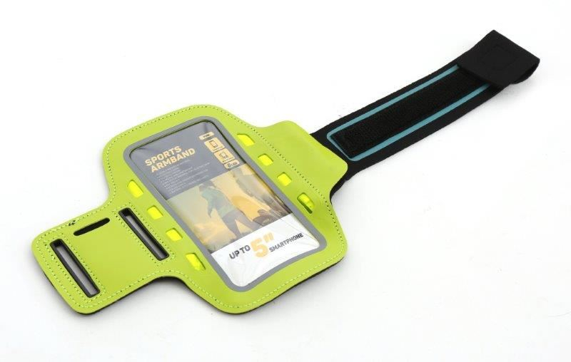 PLATINET SPORT ARMBRAND FOR SMARTPHONE GREEN WITH LED [6]