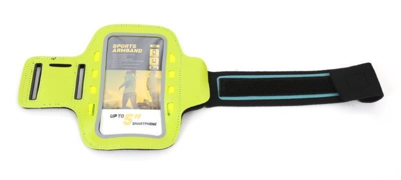 PLATINET SPORT ARMBRAND FOR SMARTPHONE GREEN WITH LED [8]