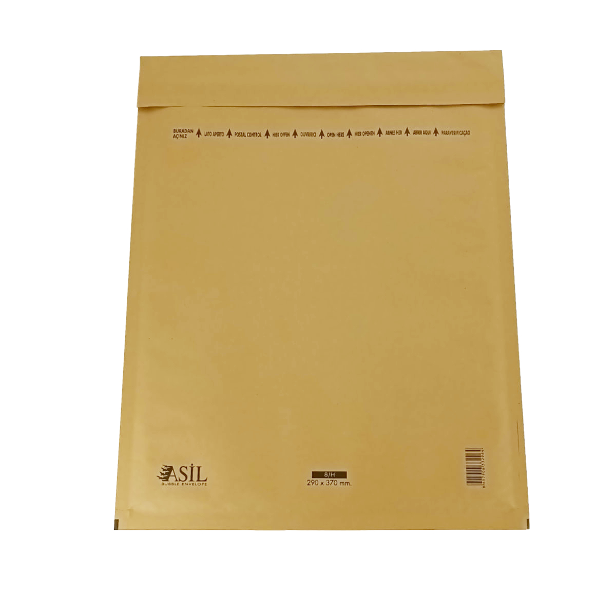 Plic anti-soc cu bule, 290 x 370 mm, 33296, cu clapeta de 30mm adeziva, maro [1]