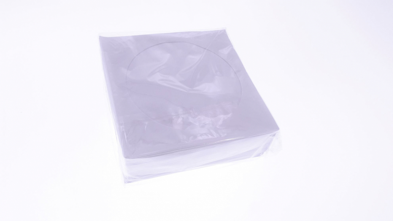 Plic CD cu fereastra Omega 56862 , hartie 80g/mp 100 buc / set [7]
