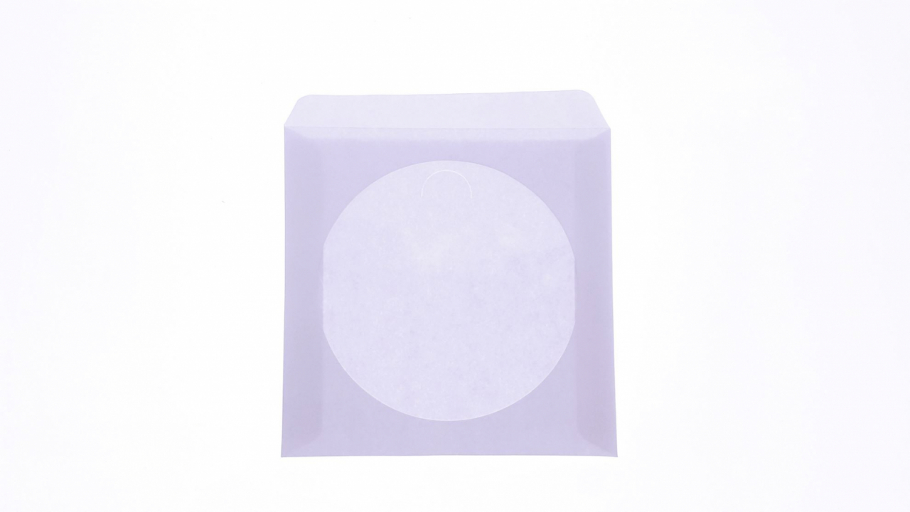 Plic CD cu fereastra Omega 56862 , hartie 80g/mp 100 buc / set [8]