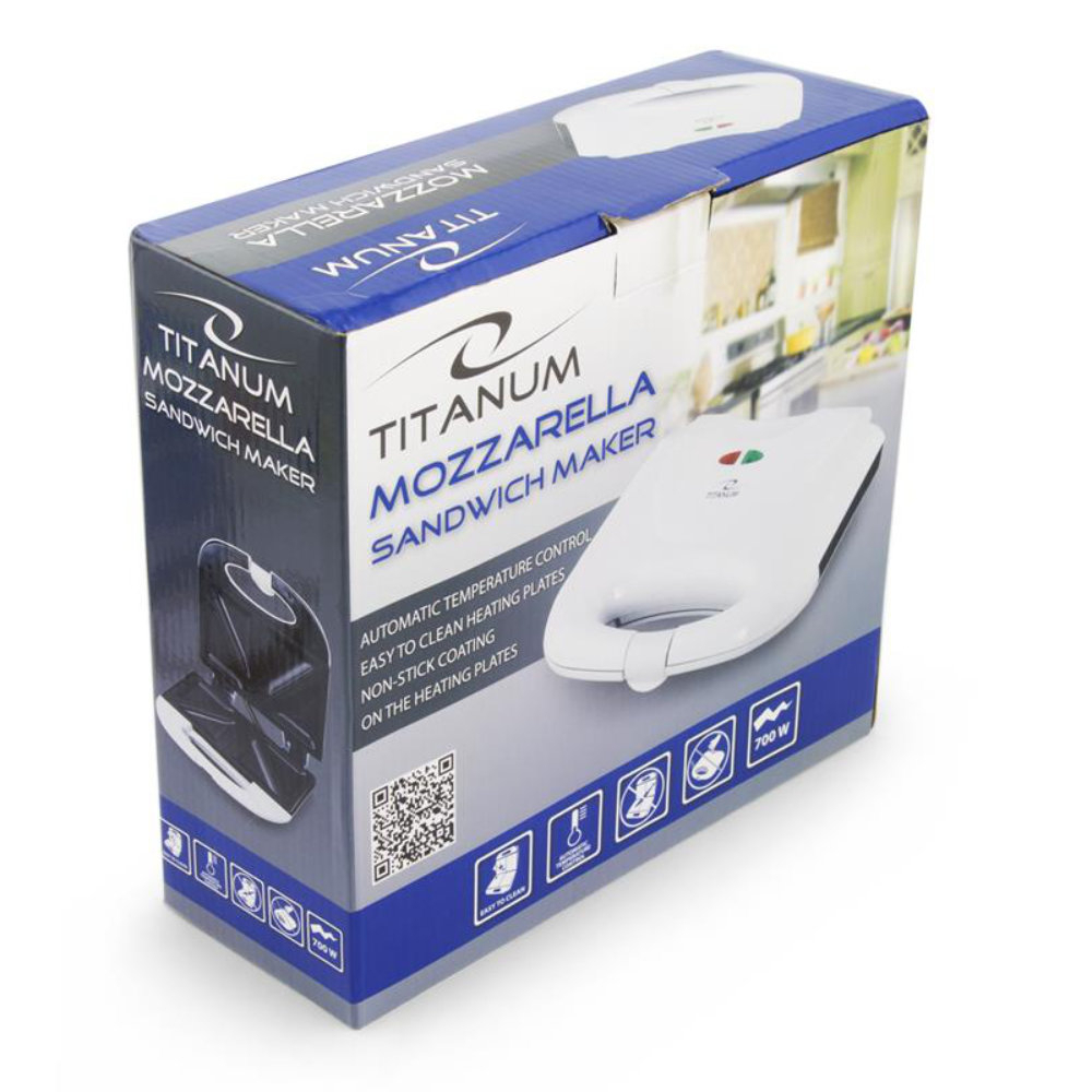 Prajitor de paine Titanum Mozzarella de tip sandwich 700W [6]
