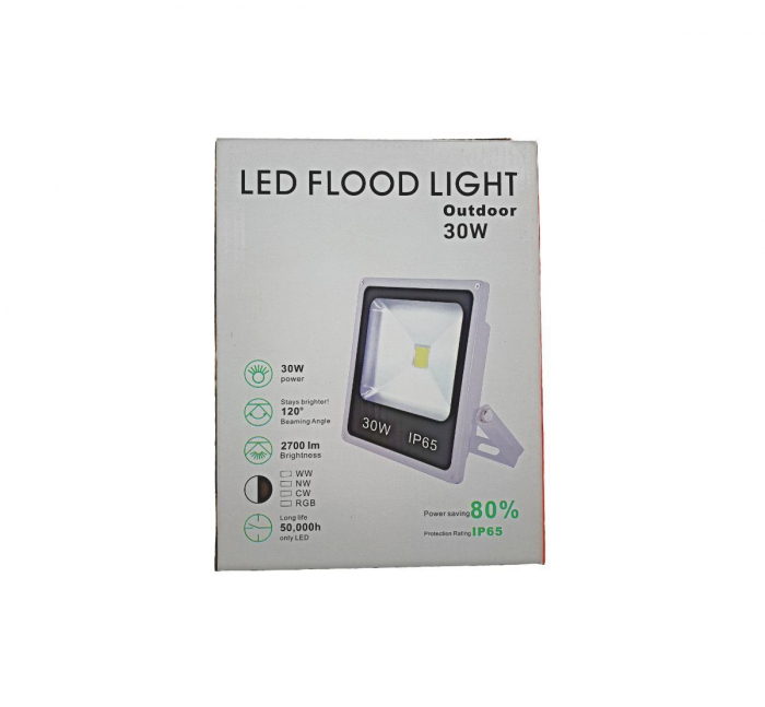Proiector LED SMD 30W ,IP 65,2700lm,6000K [4]