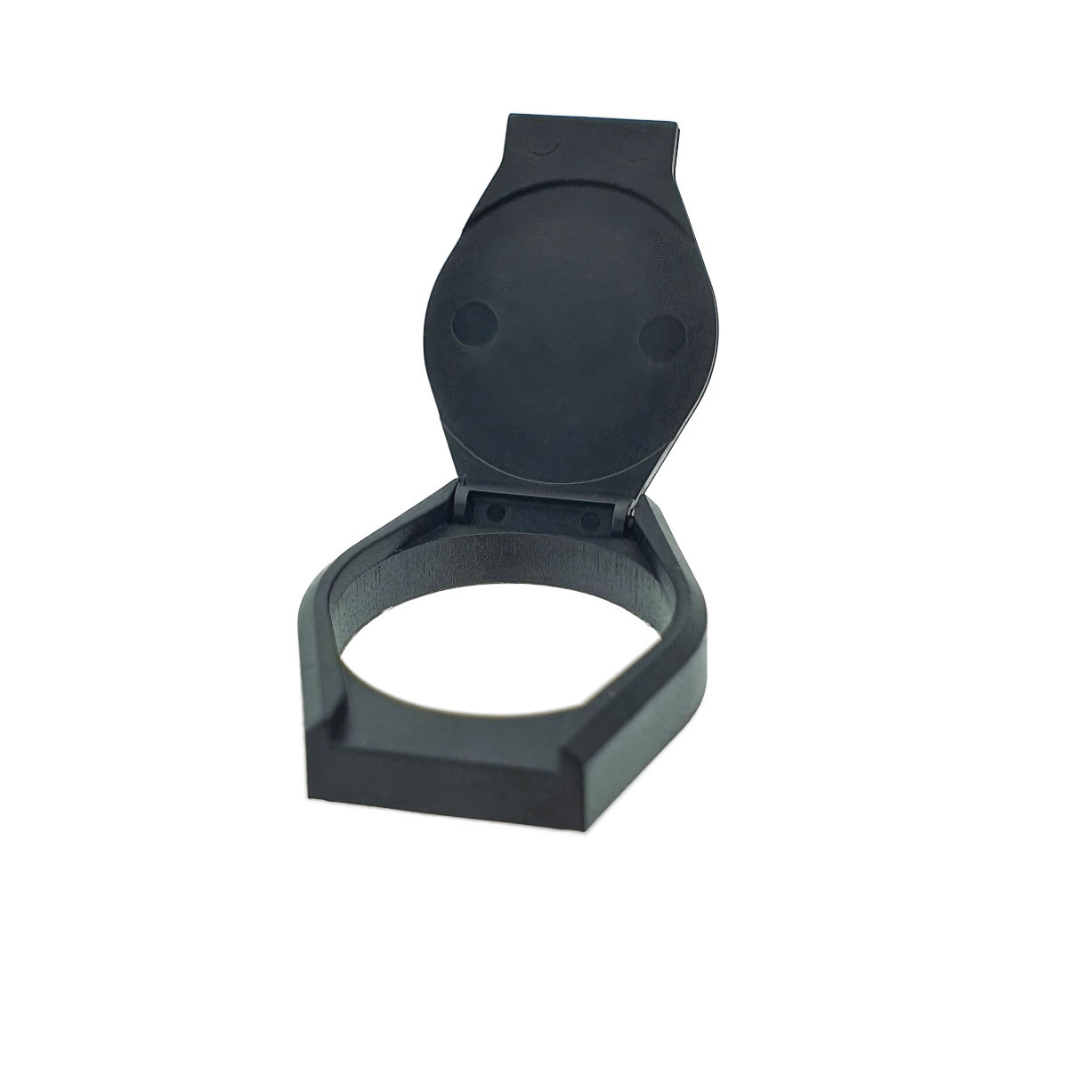 Protectie Camera Web, cu capac, 28 x 23 mm, diametru interior 18.7 mm, neagra [5]