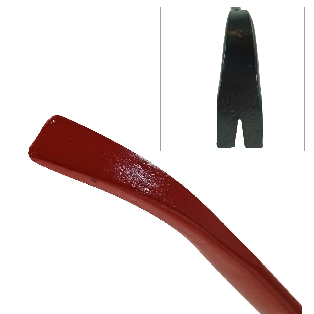 Ranga cu levier profesional, lungime 50cm, 0.75 Kg, Flores FS-10810, rosu cu negru [5]