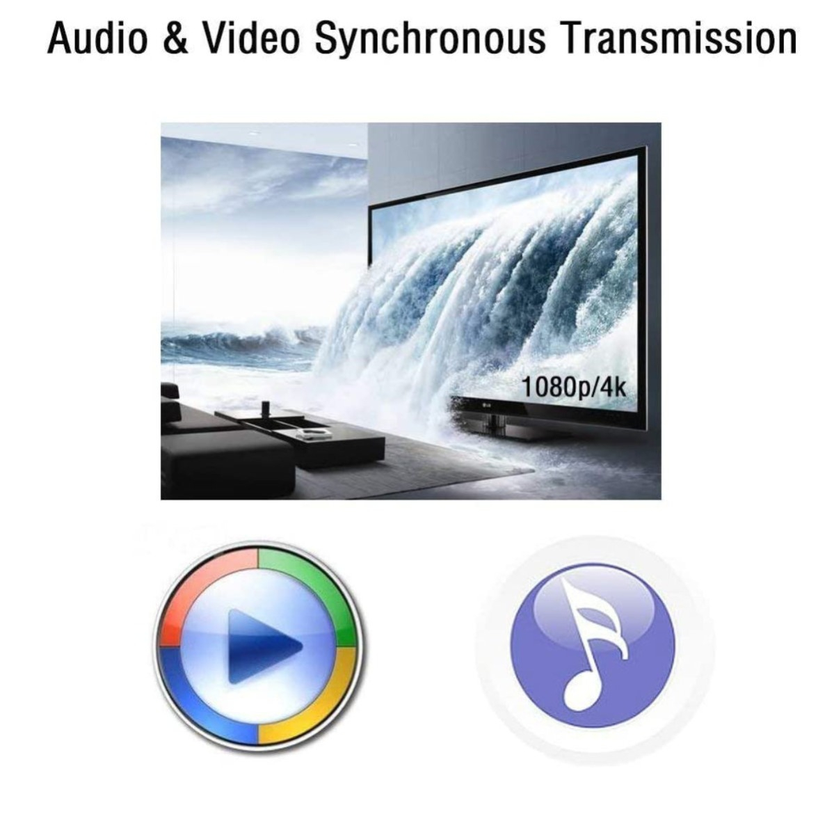 Repetitor HDMI 4K UHD, porturi mama - mama, amplificare transmisie pana la 40m [19]
