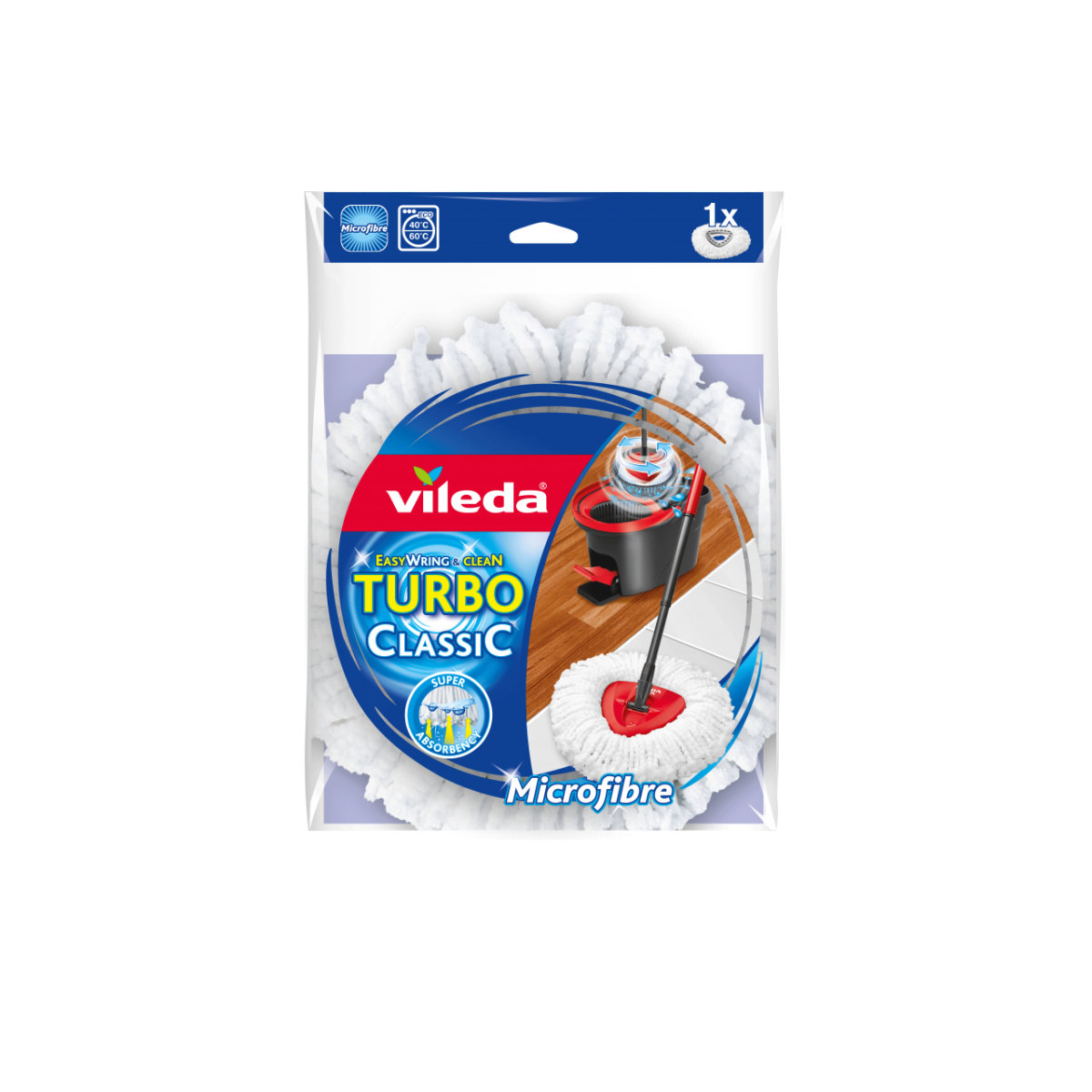Rezerva mop la Mop Vileda Easy Wring and Clean Turbo, 15648 [4]