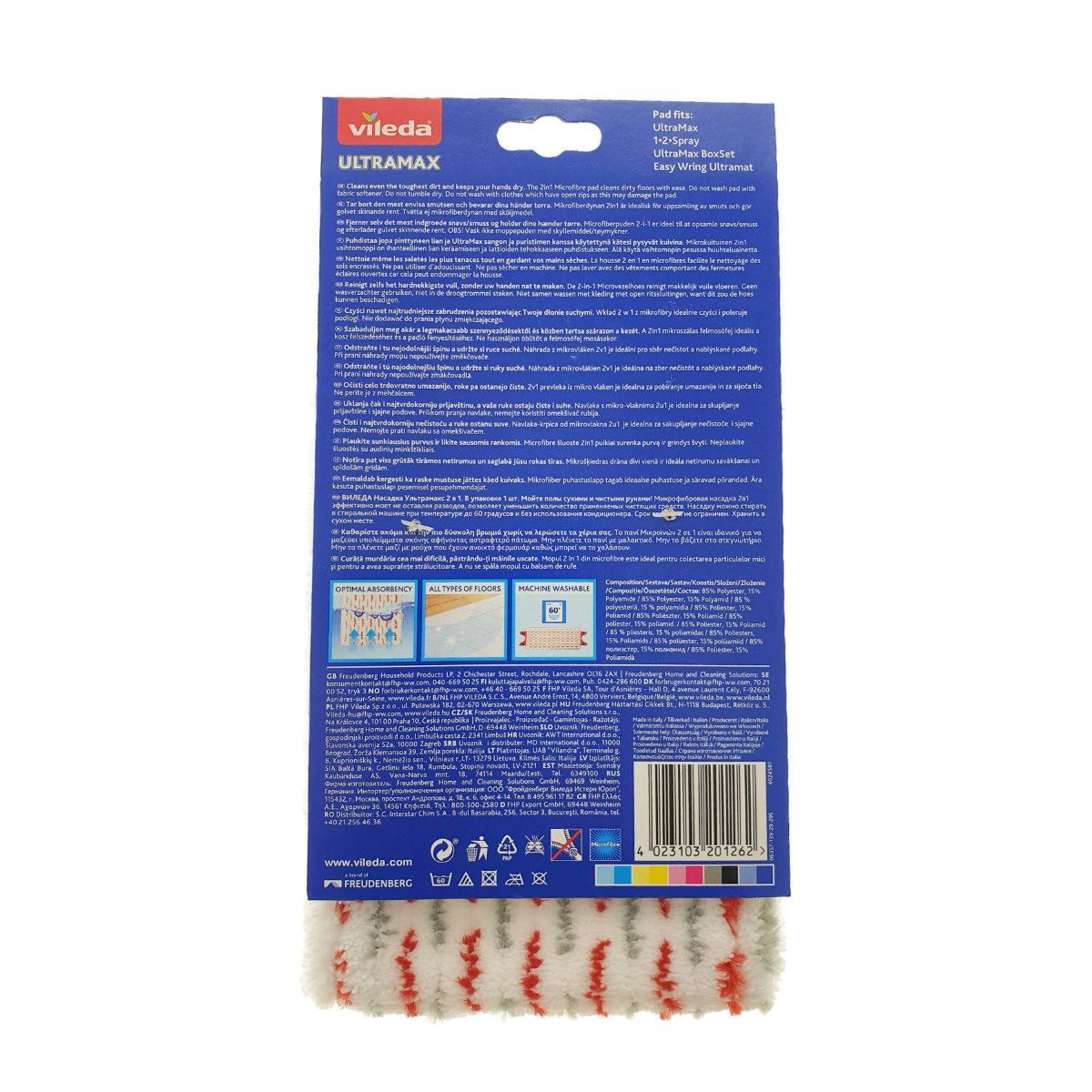 Rezerva mop plat Vileda UltraMax,1-2 Spray,Ultramat,01262 [6]
