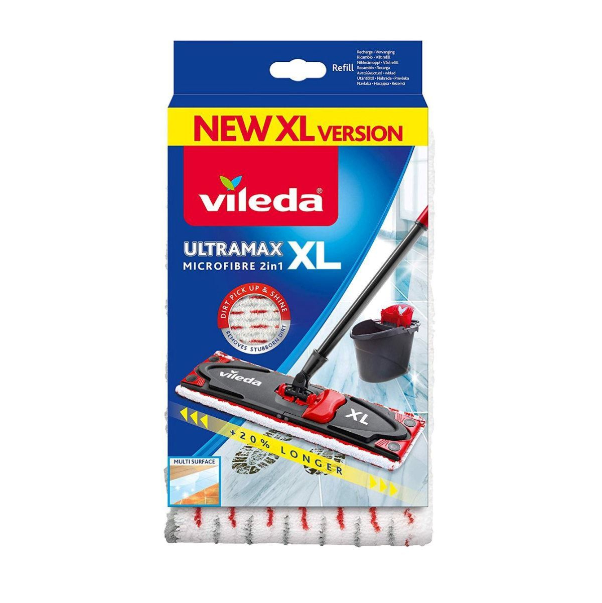Rezerva mop plat Vileda UltraMax XL08, 2 in 1, 21206 [4]