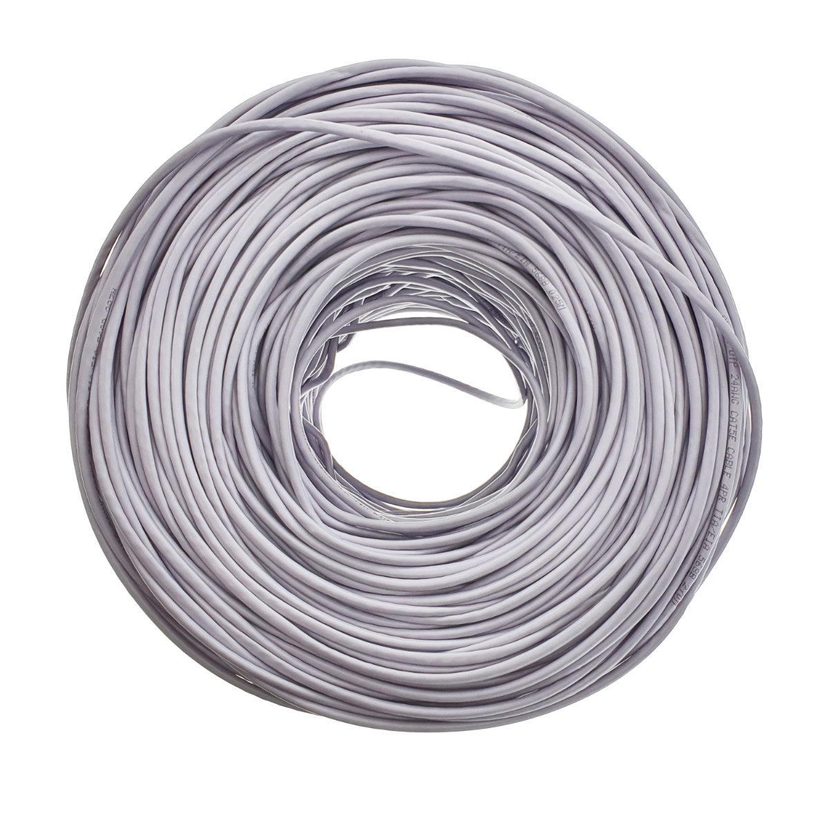 Rola cablu UTP, Alien 00124, cat 5e, lungime 305m, AWG 24, CCA, de legatura retea, ethernet, gri [1]