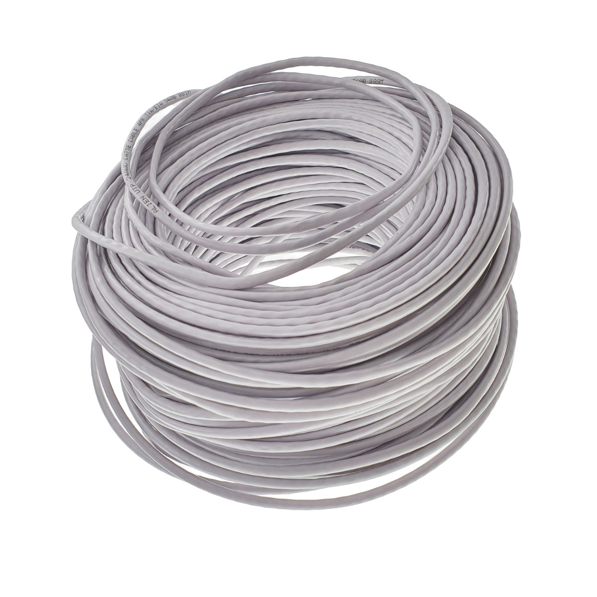 Rola cablu UTP, Alien 00127, cat 5e, lungime 100 m, AWG 24, CCA, de legatura retea, ethernet, gri [6]