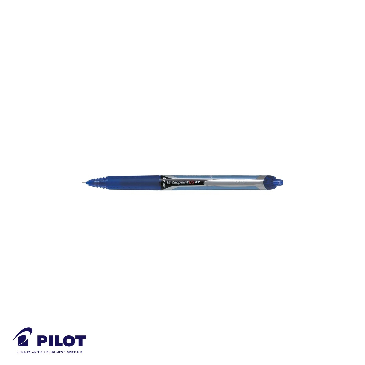 Roller retractabil Pilot Hi-Tecpoint V5, varf fin 0.5 mm, cerneala albastra, pentru scriere precisa [2]