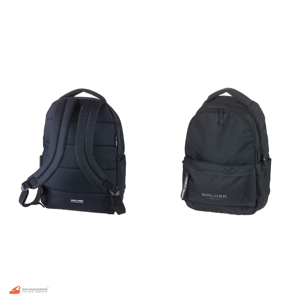 Rucsac Walker by Schneiders Alpha 2024, 32x45x23 cm, 29 l, negru melange [4]
