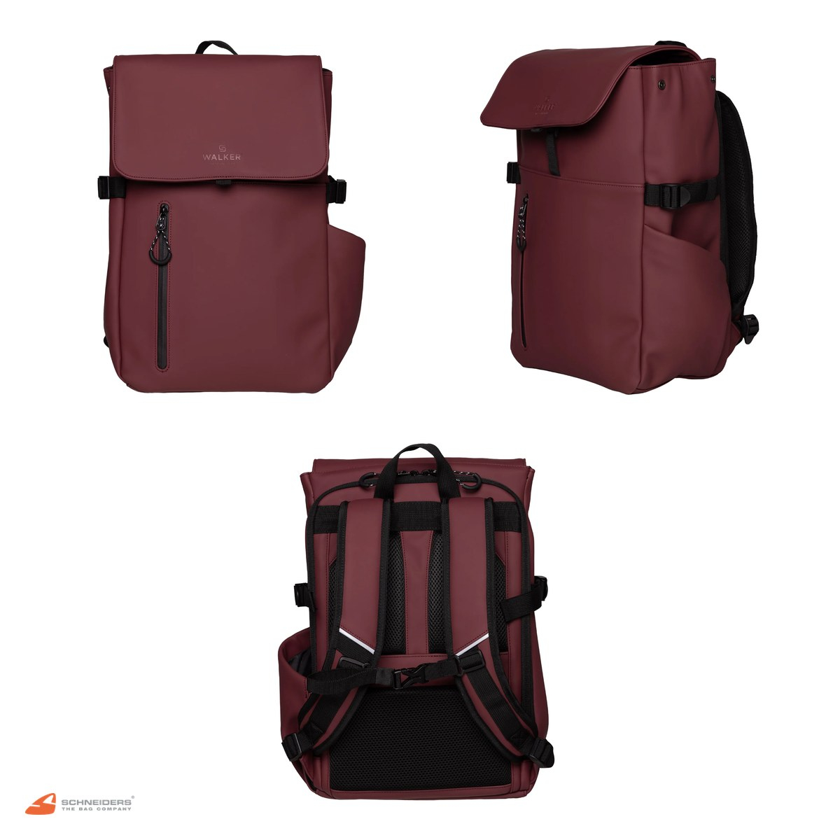 Rucsac Walker by Schneiders Aura, 30x44x16 cm, 22 l, raspberry [4]