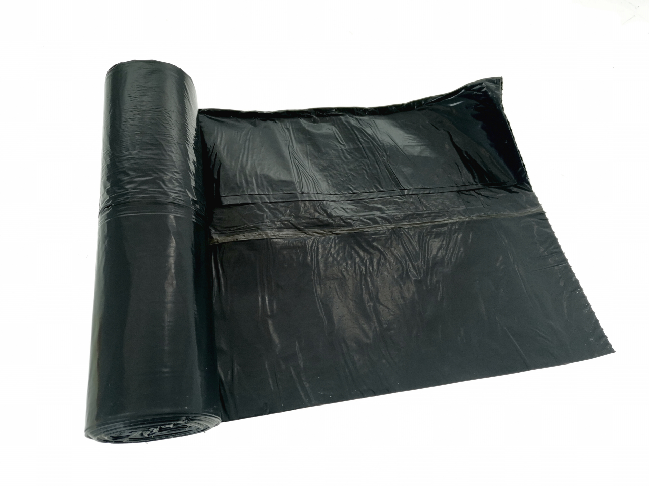 Saci menajeri, 120 l, set 10 bucati, dimensiuni 70 x 105 cm, negri [3]
