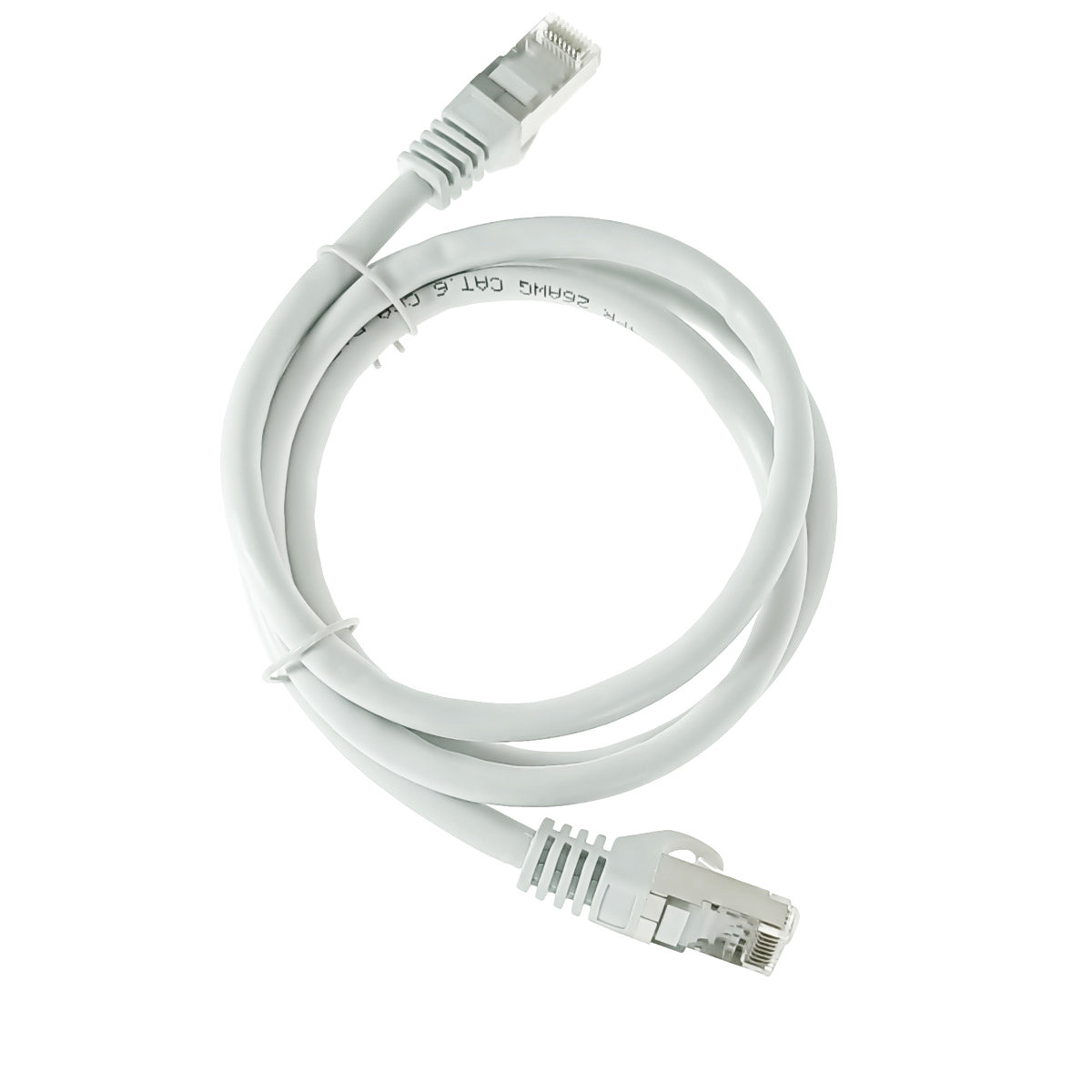 Set 10 cabluri retea-patchcord CAT6 FTP, Lanberg 43614, 2 X RJ45, lungime 1m, AWG26, 10Gb/s-250MHz, de legatura retea, ethernet, gri [3]