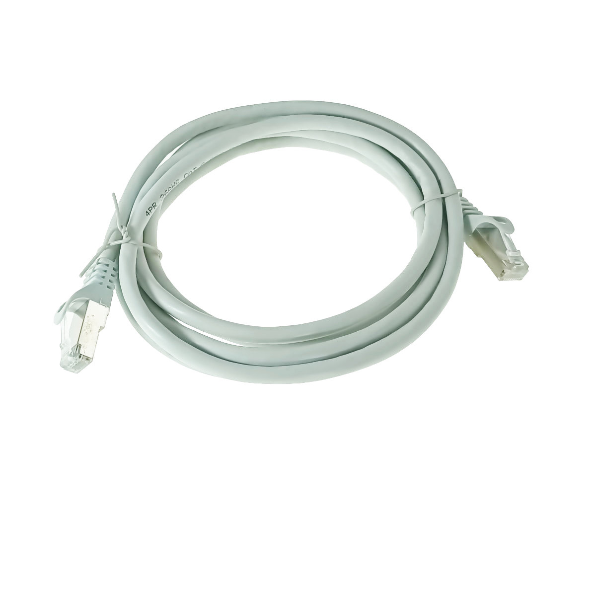 Set 10 cabluri retea-patchcord CAT6 FTP, Lanberg 43616, 2 X RJ45, lungime 2m, AWG26, 10Gb/s-250MHz, de legatura retea, ethernet, gri [3]