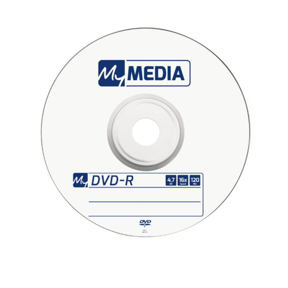 Set 10 DVD-R 4.7 Gb, 16X, My Media 69205, 120 min, cu logo, ambalat in folie [5]