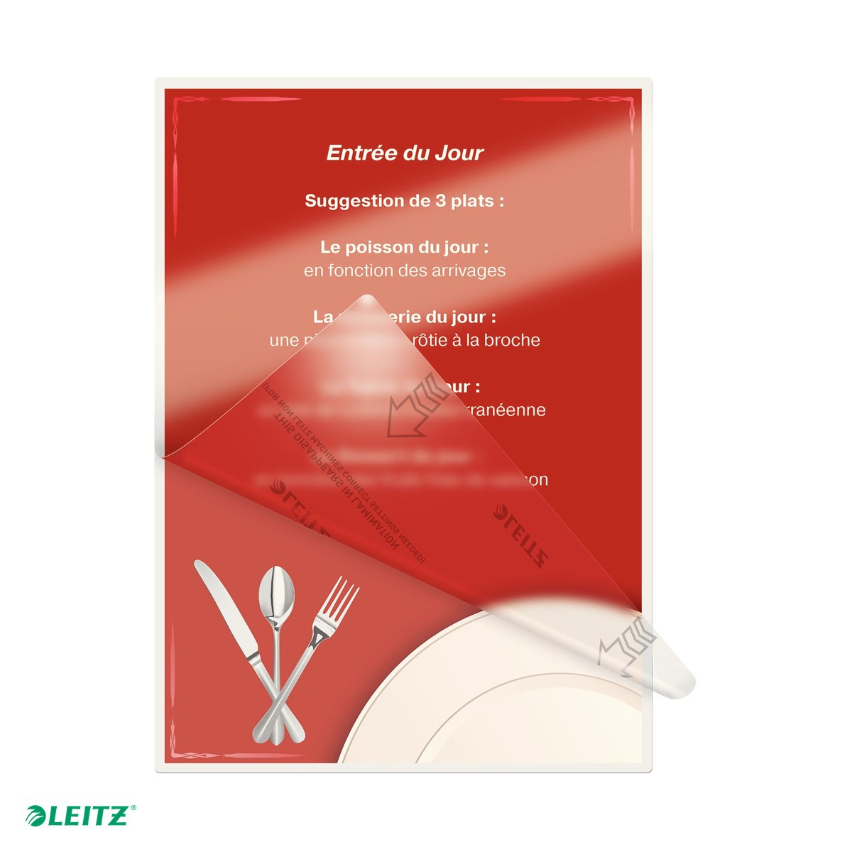 Set 100 folii laminare Leitz UDT, la cald, A4, 175 microni, incolor [5]