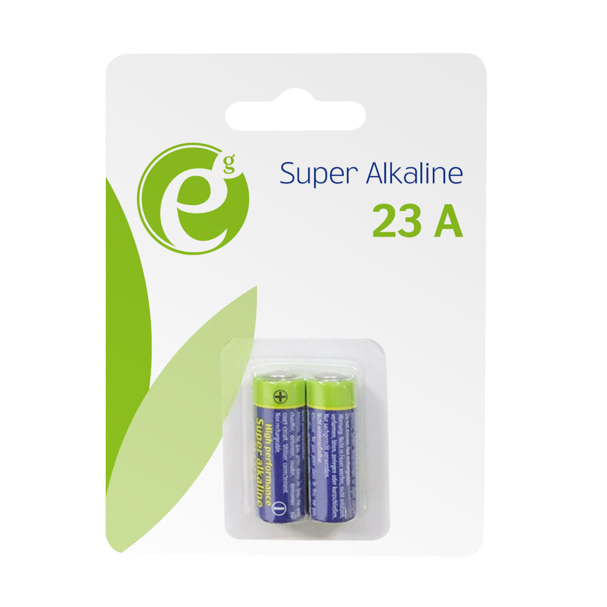 Set 2 baterii A23 / 23A 12V, Super Alkaline, Energenie, in blister [2]