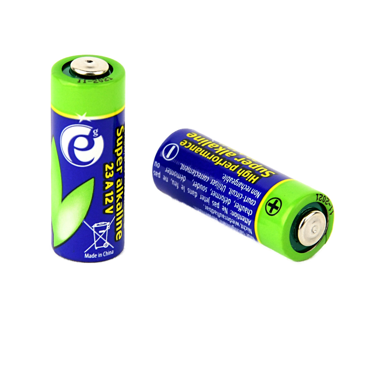 Set 2 baterii A23 / 23A 12V, Super Alkaline, Energenie, in blister [3]