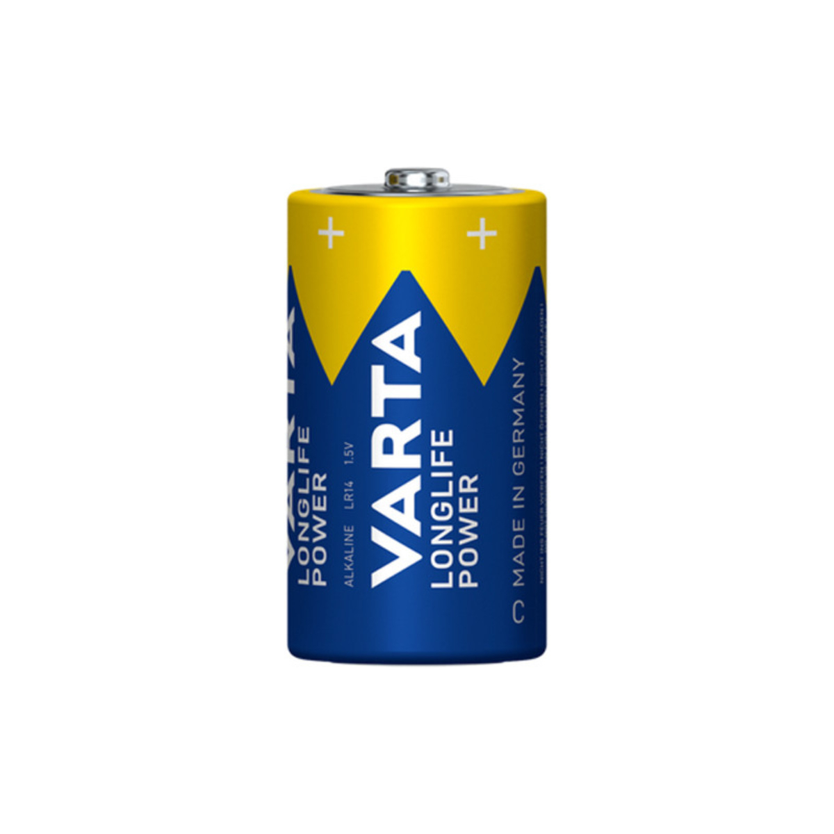 Set 2 baterii alcaline LR14, Varta Longlife Power C, 1.5V, in blister [3]