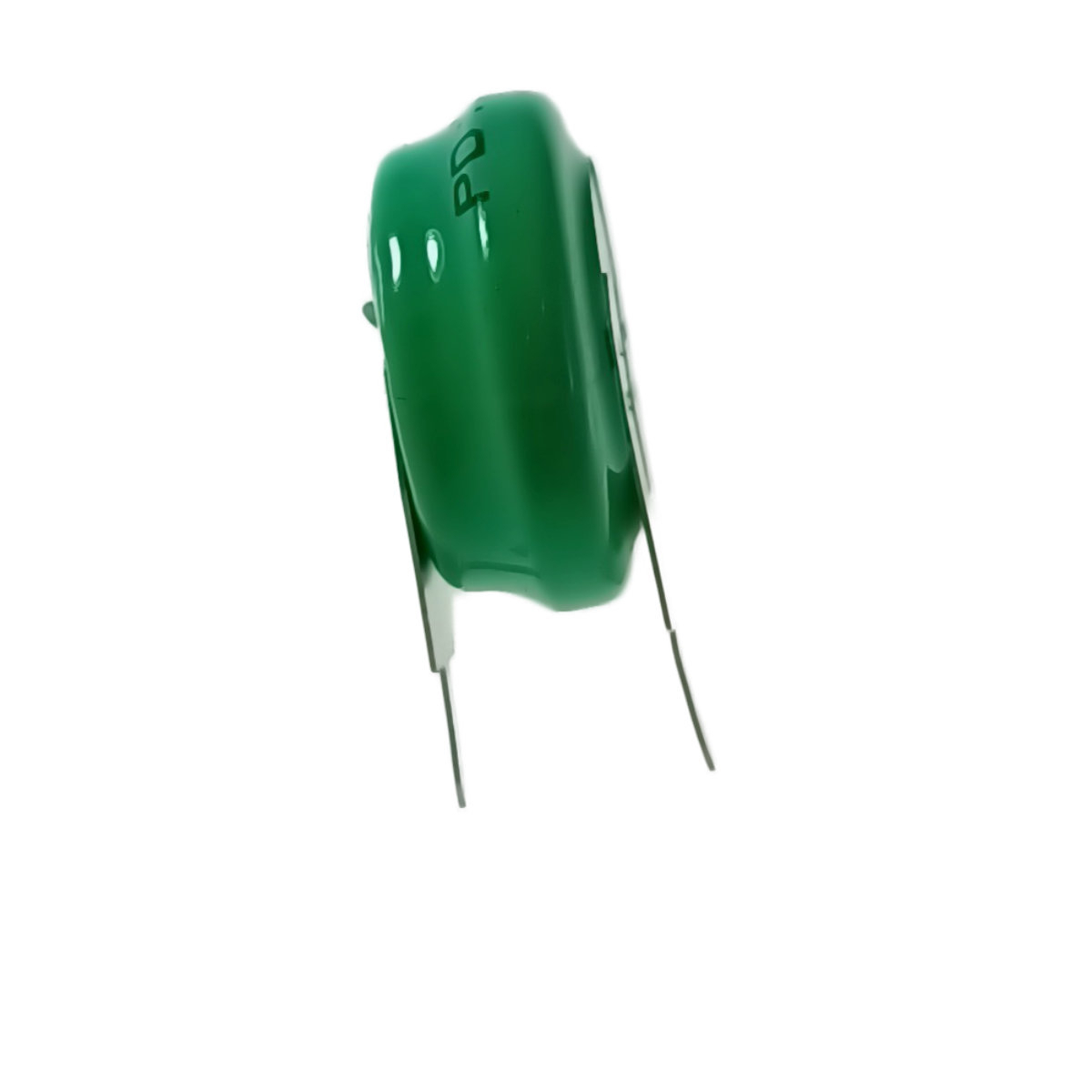 Set 2 baterii NiMH cu 2 pini, 1.2V 80mAh, diametru 15mm, verde [3]