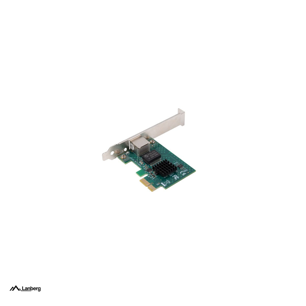 Set 2 x placa de retea PCI Express Lanberg PCE-25GB-001, 2.5 GbE, 1 port RJ45, chipset Intel I226, Wake on LAN, bracket low profile inclus, PCE-25GB-001 [5]