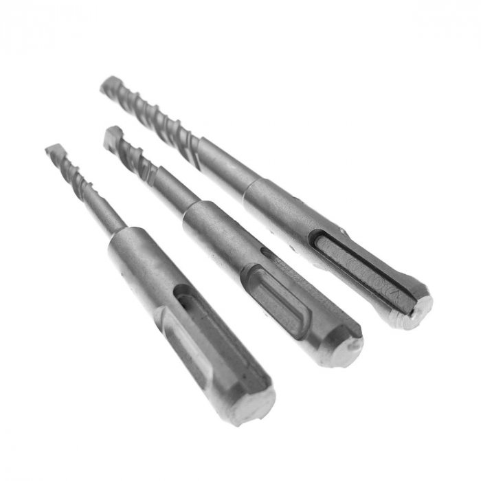 Set 3 burghie SDS pentru beton,6-8-10,SDS-12186 [3]