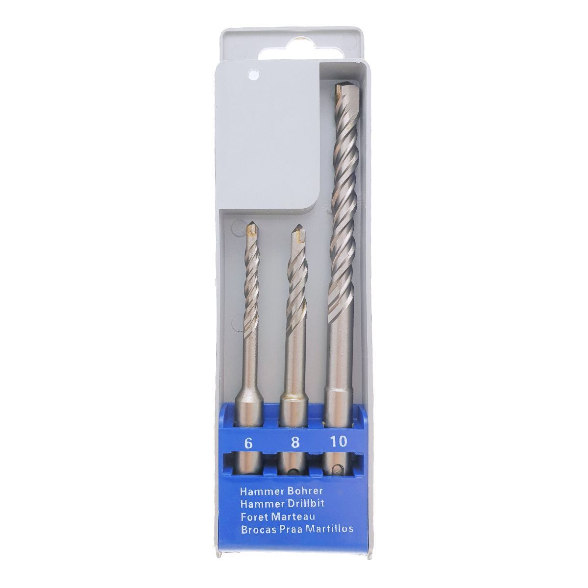 Set 3 burghie SDS pentru beton,6-8-10,SDS-12186 [6]