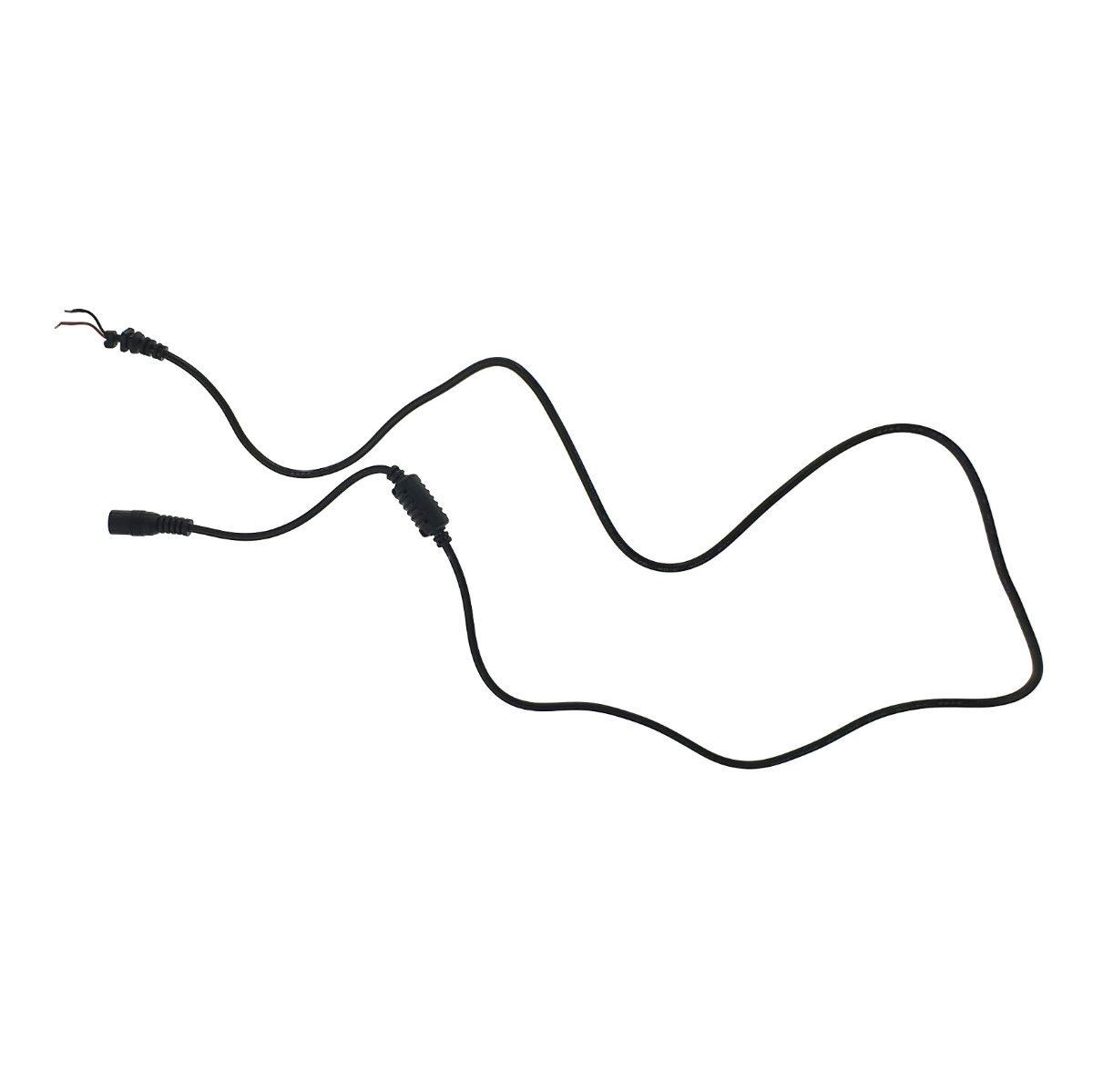 Set 6 conectori alimentare curent DC, 2.5 - 5.5mm, cu cablu alimentare 100cm, CADC-2555-100PC [12]