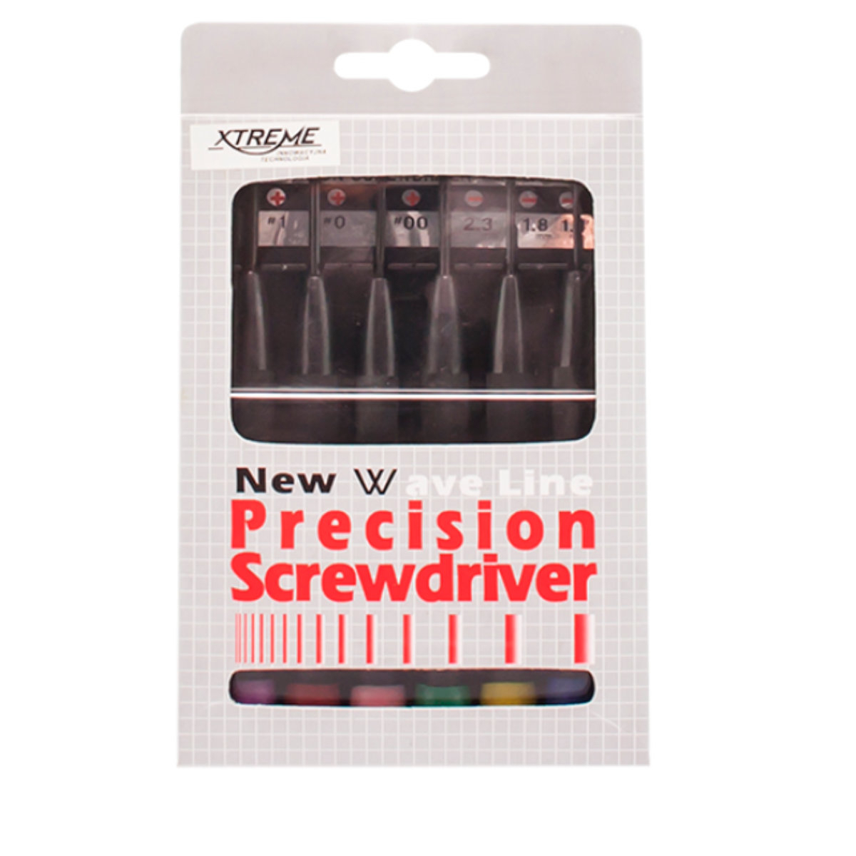 Set 6 surubelnite de precizie cu cap rotativ, Xtreme 00577, cutie depozitare, negre [6]