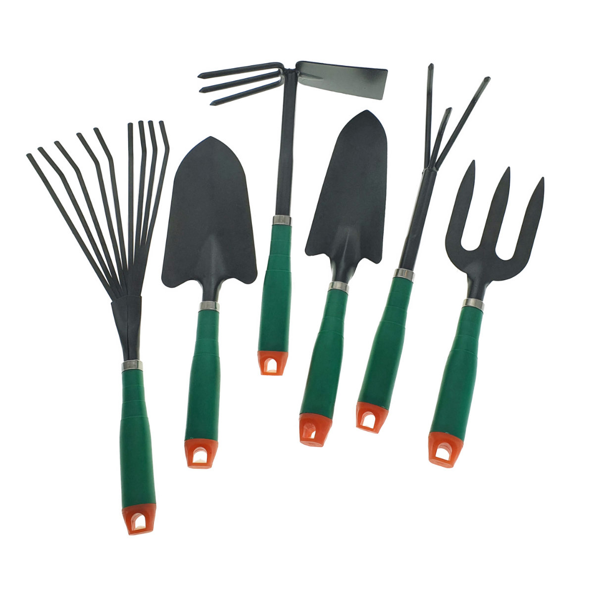 Set 6 unelte de gradina pentru plantare, prelucrare sol si ingrijire plante [1]