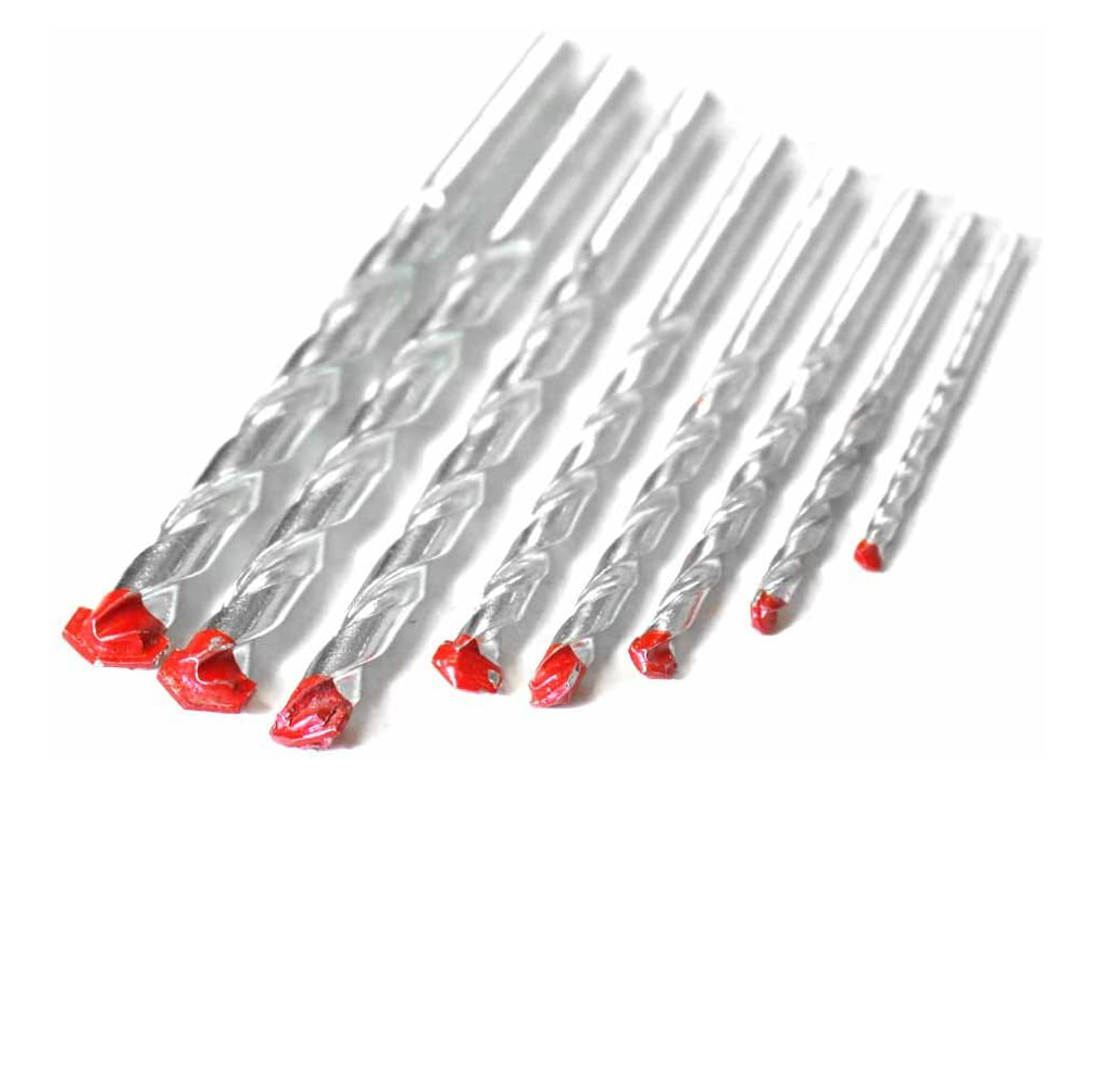 Set 8 burghie pentru zidarie, cu varf triunghiular, de la 3 la 10 mm, 30690 [6]