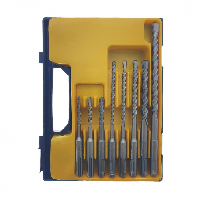 Set 8 burghie SDS pentru beton,5-8-10,SDS-59610 [4]