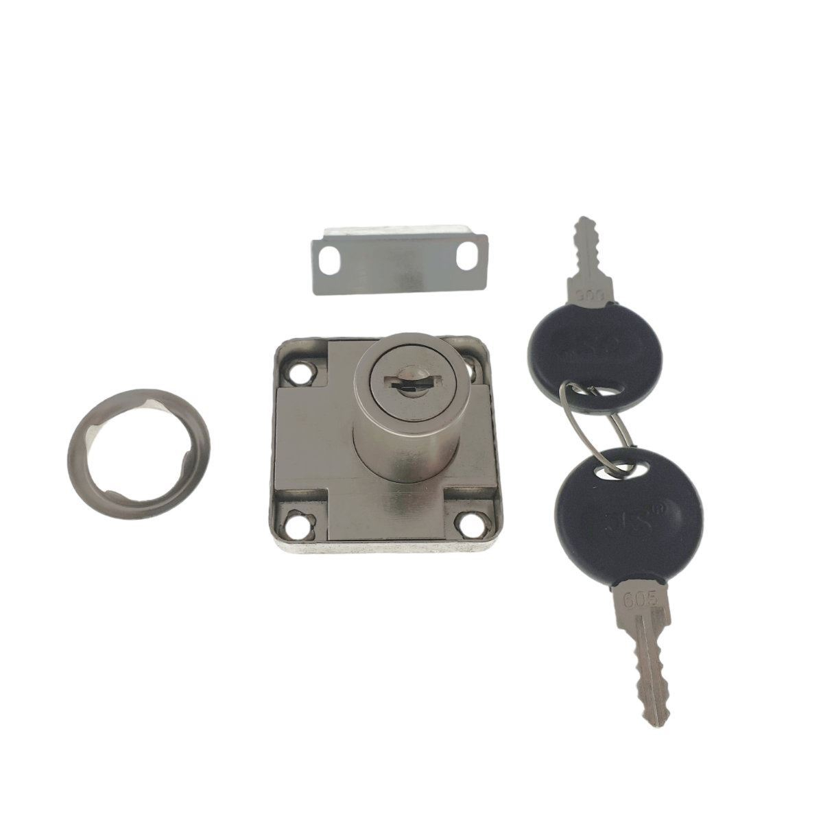 Set încuietoare FAM-65366,pentru mobilier,cu 2 chei [3]
