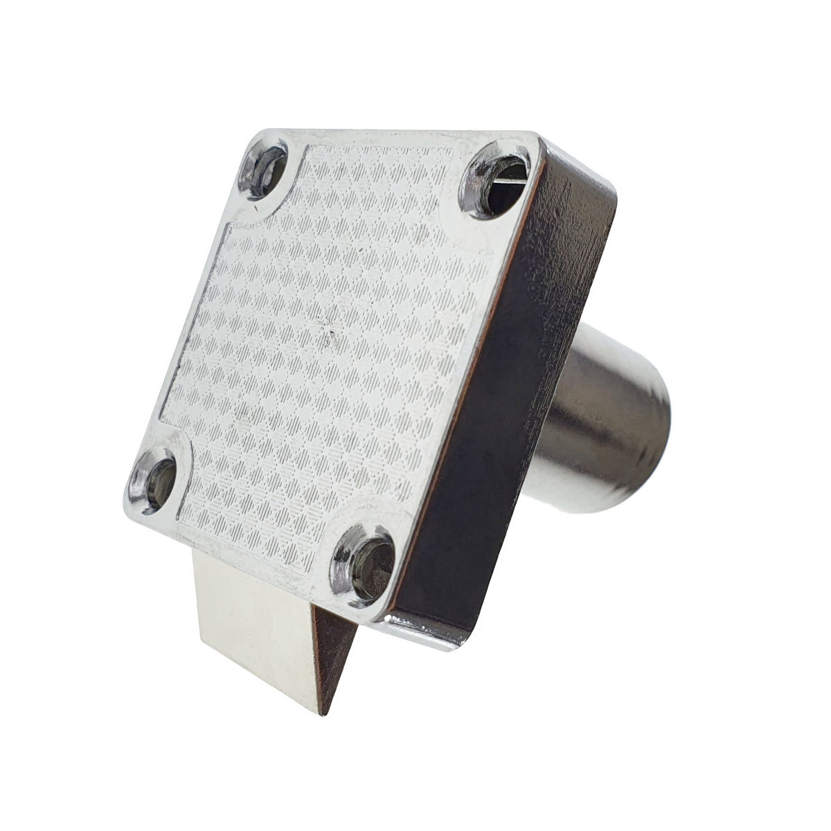 Set incuietoare pentru mobilier, FAM-66847, cu butuc si 2 chei, cromat , dimensiuni 43 x 40 x 40 mm [3]