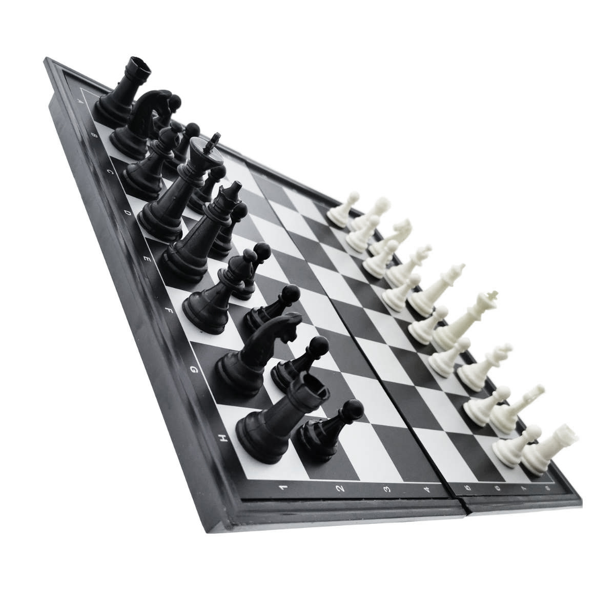 Set joc de Sah, MS-2017, cu piese magnetice, tabla metalica, suprafata 250 x 250 mm, in cutie [2]