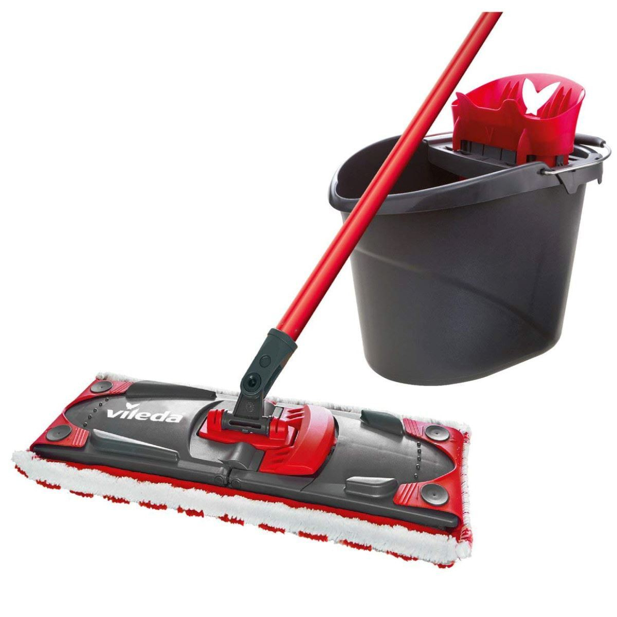 Set mop plat Vileda Complete Ultramax 2in1 XL 21202,cu storcator si galeata [6]