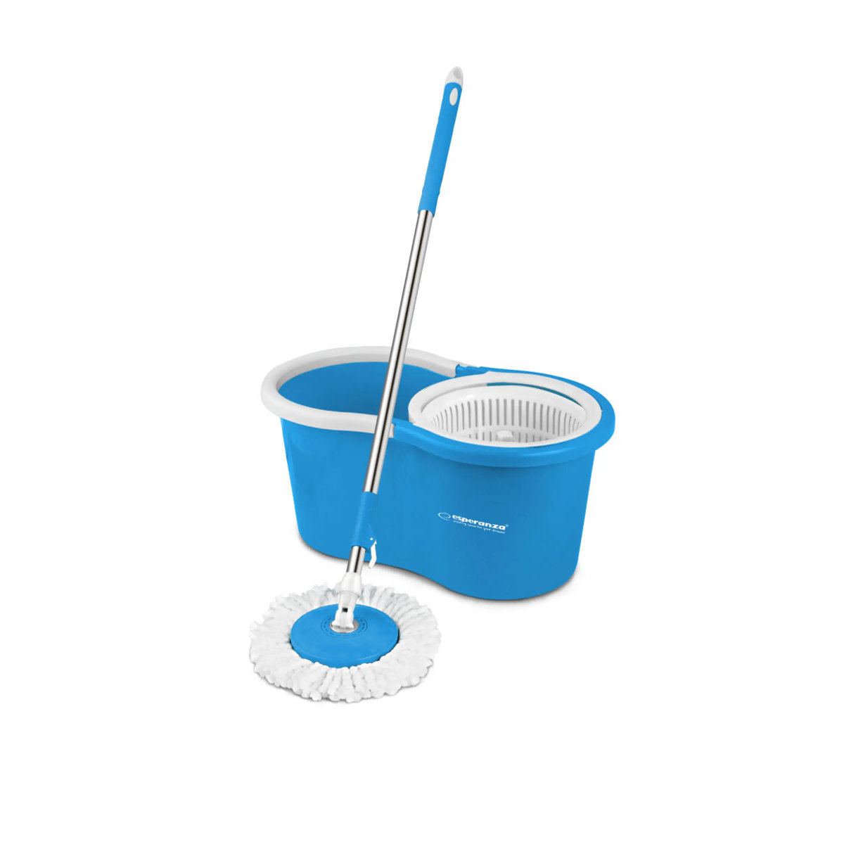 Set mop rotativ, Spin Mop Perfect Clean 96405, cu galeata 8l si storcator, rotire 360 grade [1]