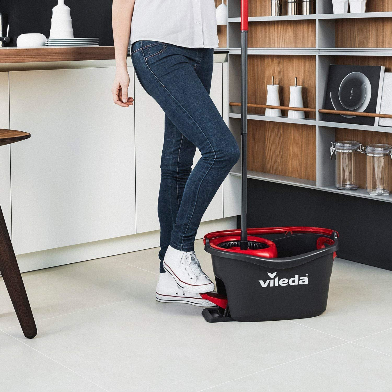 Set mop Vileda Easy Wring&Clean Turbo cu galeata 94113 [15]