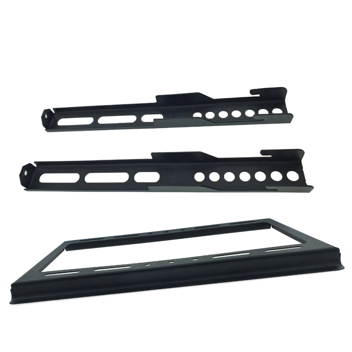 Set suport fix TV Omega 45455 cu cablu HDMI 4K 1.5m, max VESA 200, 14-42 inch, 25kg, de perete, negru [4]