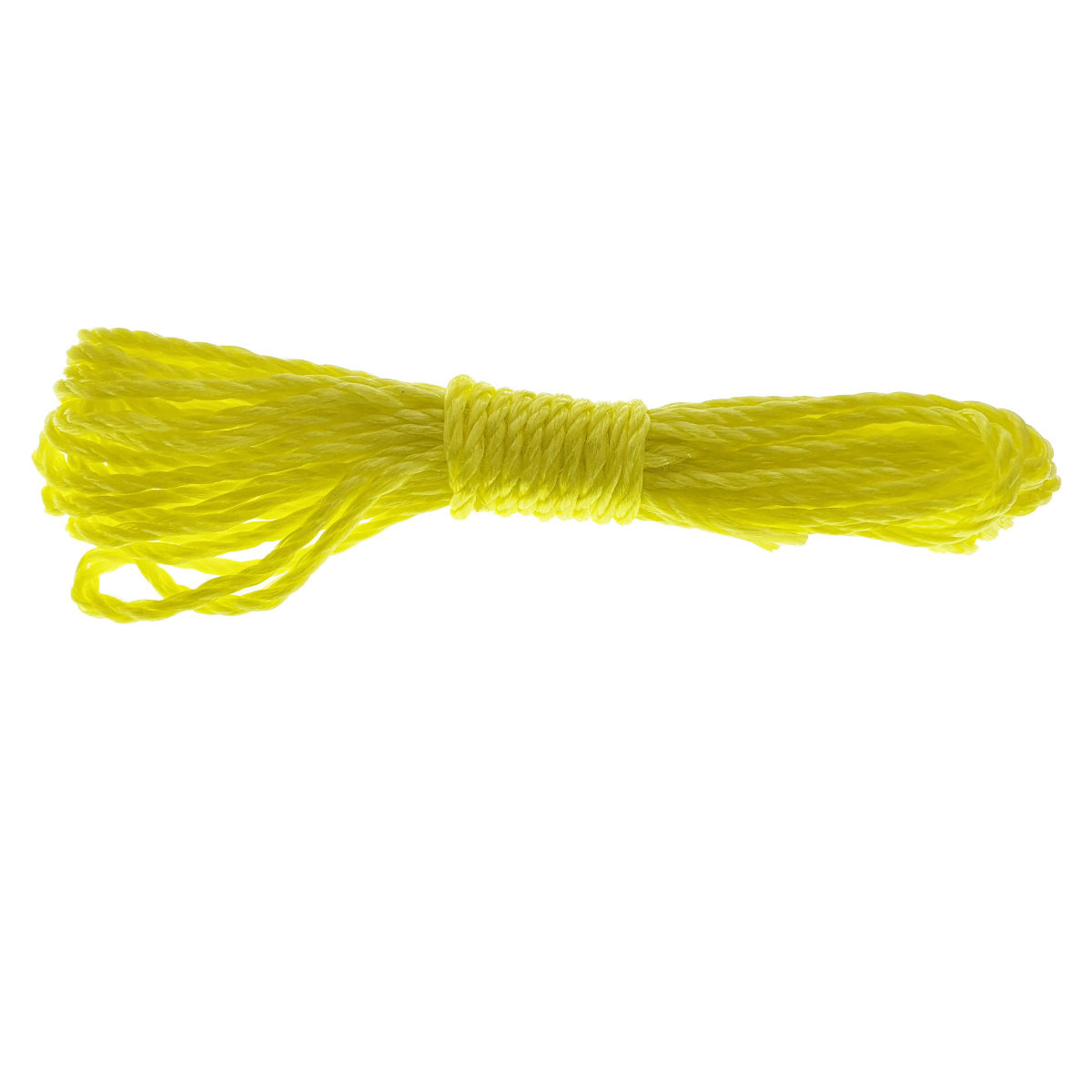 Sfoara din material termoplastic matasos, funie nylon rezistent, grosime 4mm, lungime 10 m , galbena [6]