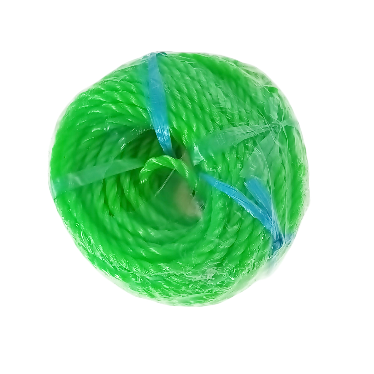 Sfoara din material termoplastic matasos, funie nylon rezistent, grosime 4mm, lungime 10 m, verde deschis [3]