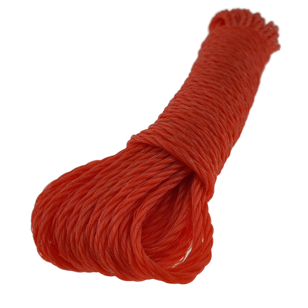 Sfoara polipropilena de 3mm, FS-12270, fir rasucit, 10m lungime, rosie [2]